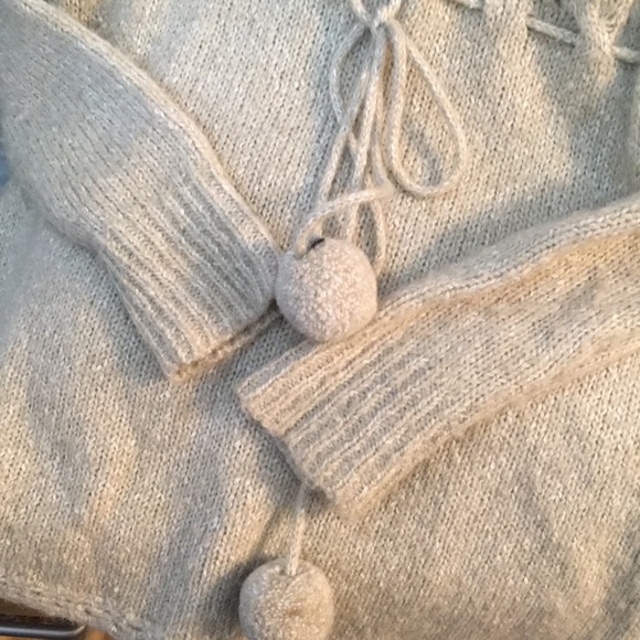Super Soft Kaisely Tan Sweater Drawstring Tunic M! - Picture 5 of 8